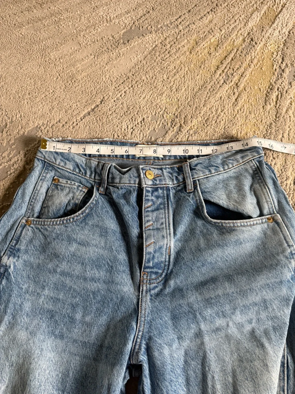 WeThe Free Good Luck Mid Rise Barrel Jeans relaxed slouchy fit 29 - Picture 12 of 15